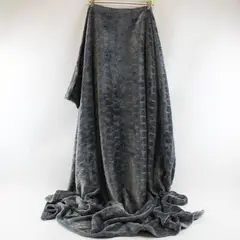 Toonow Gray Fleece Throw Blanket 52x60 Soft Cozy Sofa Travel