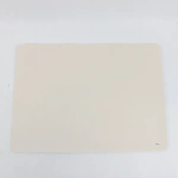 Set of 7 Cafe Bone Du Jour Plastic Placemats Menu Silverware Design