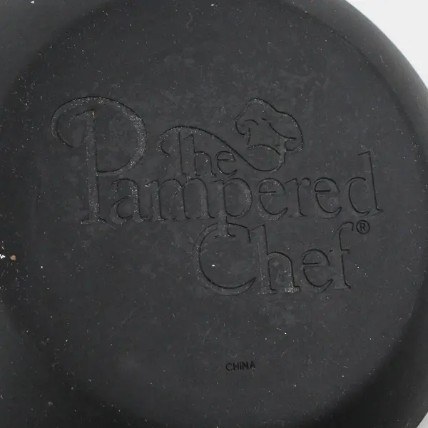 Set of 2 Pampered Chef Stainless Steel Mixing Bowls 4L And 6L