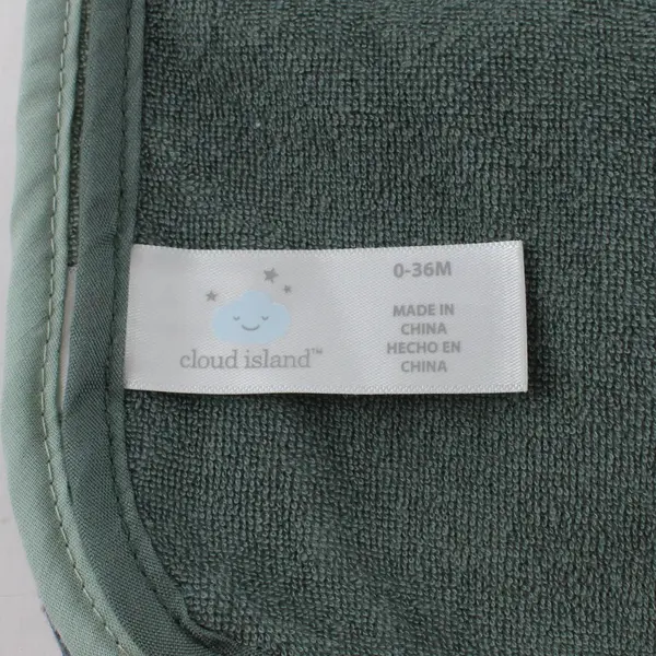 Lot of 5 Cloud Island Baby Bibs 0-36 Months Infant Toddler Feeding