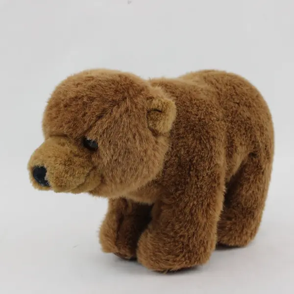 Vintage 1986 Dakin Brown Bear Plush Stuffed Animal 11 Inch