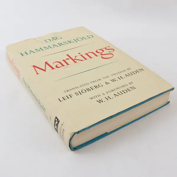 Markings Hardcover Dag Hammarskjöld Leif Sjöberg Book
