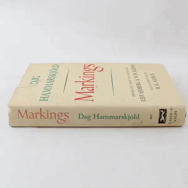 Markings Hardcover Dag Hammarskjöld Leif Sjöberg Book