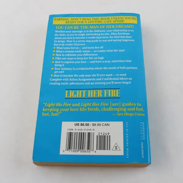 Light Her Fire Ellen Kreidman Relationship Self Help Romance