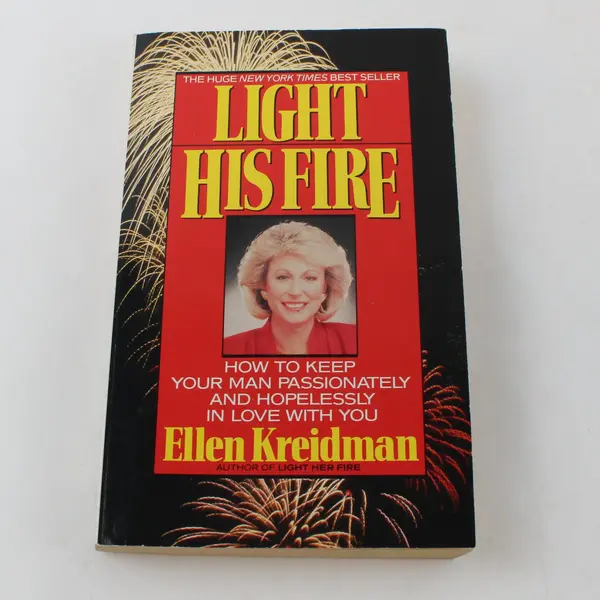 Light His Fire Ellen Kreidman Paperback Relationship Self-Help ISBN 0440207533