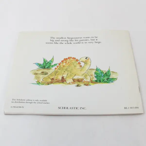 The Smallest Stegosaurus Lynn Sweat Louis Phillips Dinosaur Book