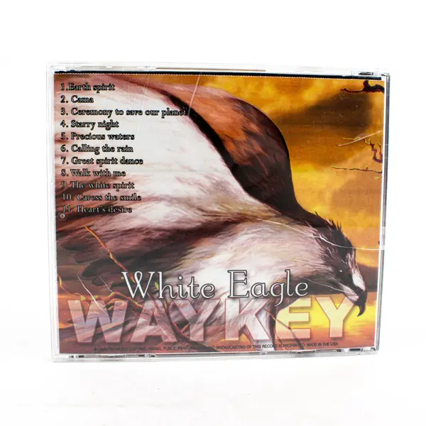 WayKey White Eagle Audio CD Ambient Native American Music