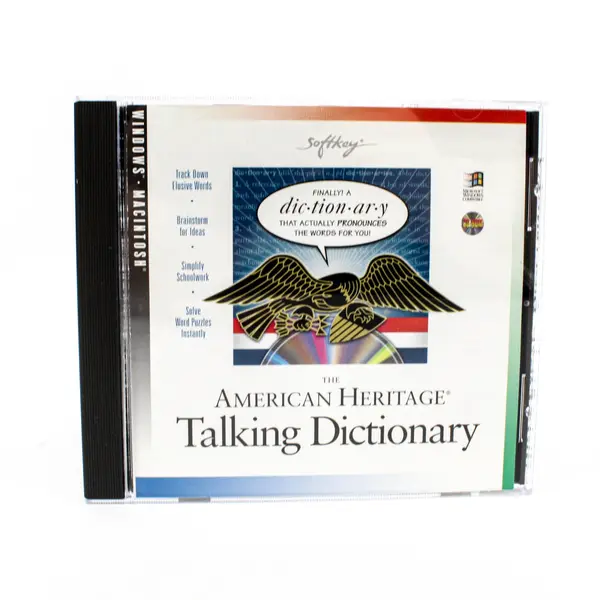 American Heritage Talking Dictionary PC/Mac CD-ROM SoftKey Software