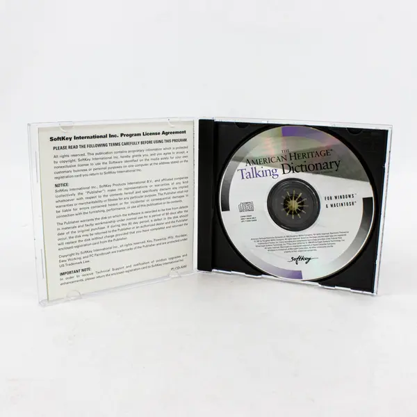 American Heritage Talking Dictionary PC/Mac CD-ROM SoftKey Software