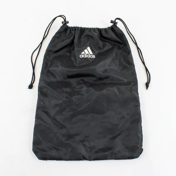 Adidas Black Honeycomb Drawstring Gym Sport Bag