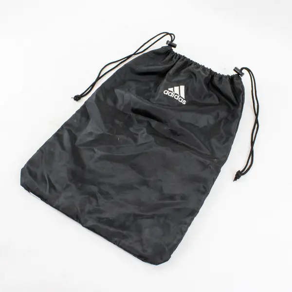 Adidas Black Honeycomb Drawstring Gym Sport Bag