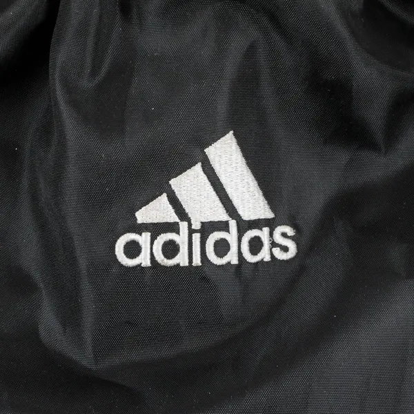 Adidas Black Honeycomb Drawstring Gym Sport Bag
