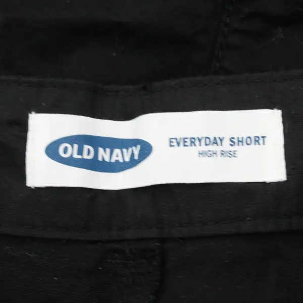 Old Navy Women's Everyday Shorts Black High Rise Size 6