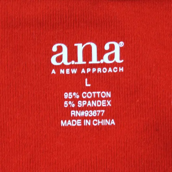 A New Approach Women's Bright Red Tank Top Size Large