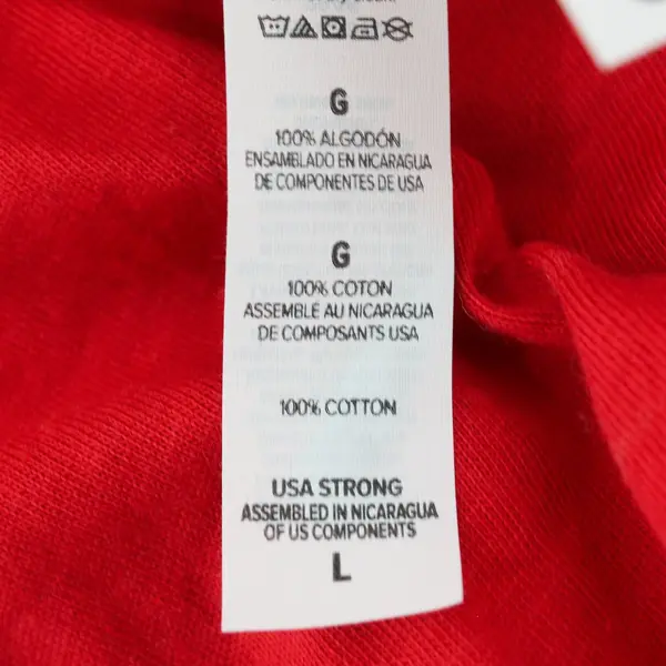 Bella+Canvas Featherbell Group Red Graphic T-Shirt Large