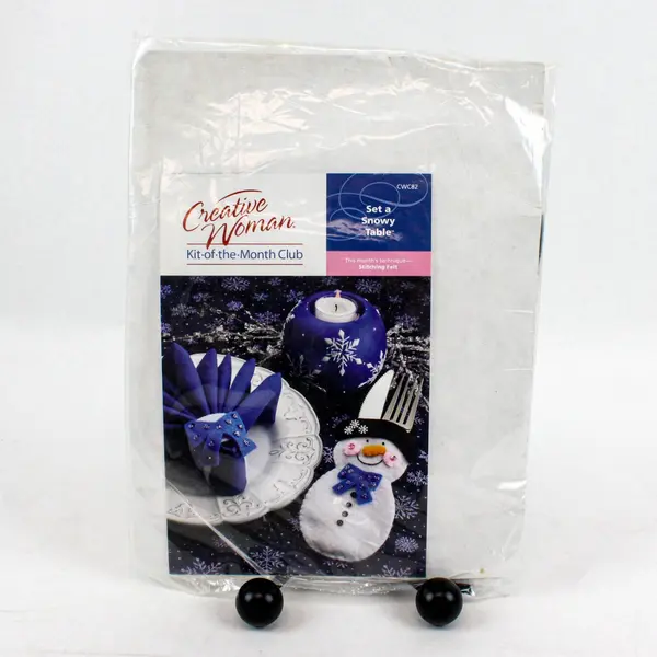 Annie's Creative Woman Kit of Month Set A Snowy Table CWC82 CS5