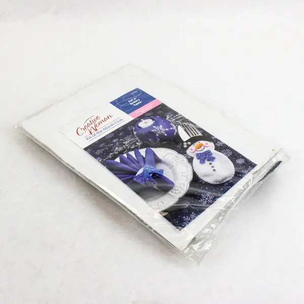 Annie's Creative Woman Kit of Month Set A Snowy Table CWC82 CS5