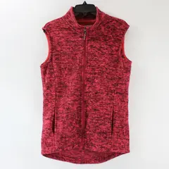 Cold Storage Women's Medium Pink Gray Zip Front Vest