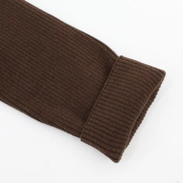 Jeanne Pierre Women's Brown 100% Acrylic Turtleneck Sweater Medium