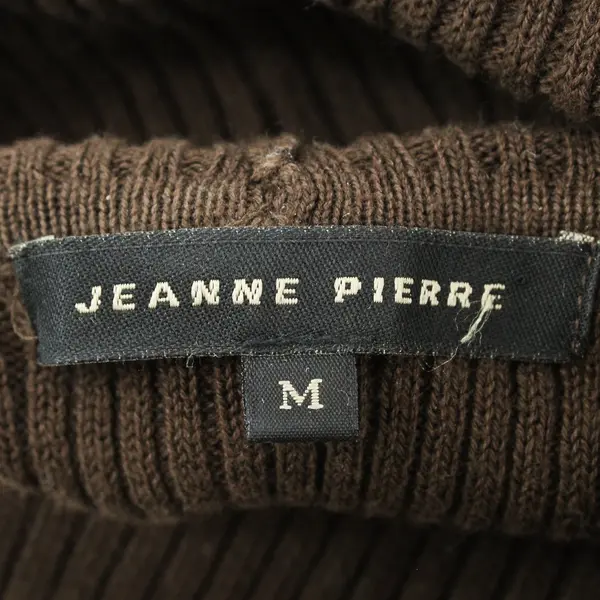 Jeanne Pierre Women's Brown 100% Acrylic Turtleneck Sweater Medium
