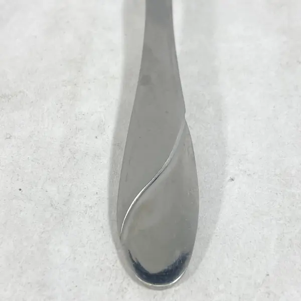 Set of 7 - Cambridge Sand Swirl Salad Forks Satin & Glossy Finish