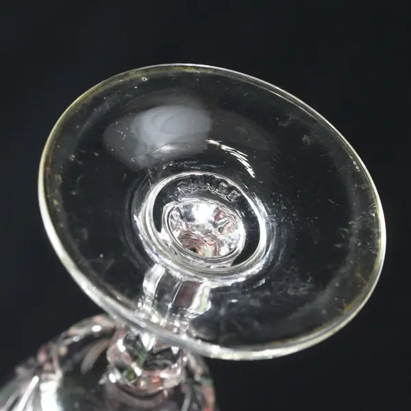 Cristal d'Arques Palmes Crystal Cordial Glasses Set of 2