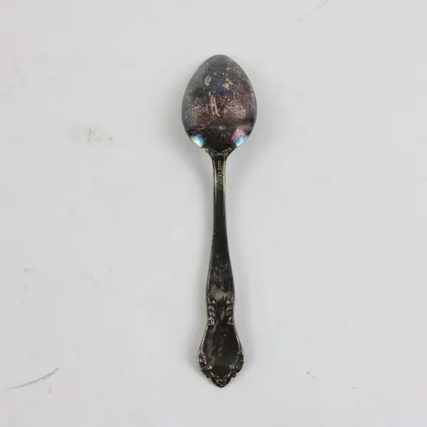 Reed & Barton American Landmarks Vintage Aged Silverplate Teaspoon 5 3/4"