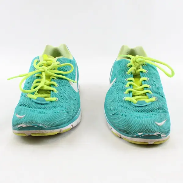 Nike Women's Nike Free TR Fit 3 Breathe Blue Green Running Shoes Size 9