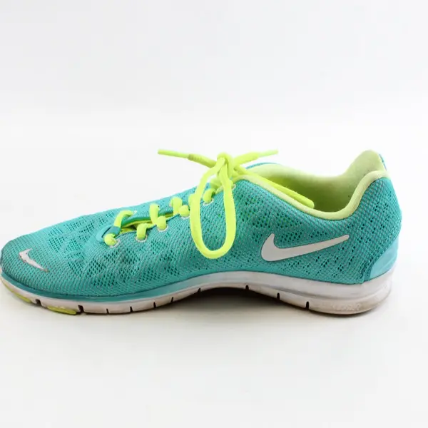 Nike Women's Nike Free TR Fit 3 Breathe Blue Green Running Shoes Size 9