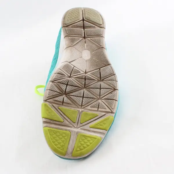Nike Women's Nike Free TR Fit 3 Breathe Blue Green Running Shoes Size 9