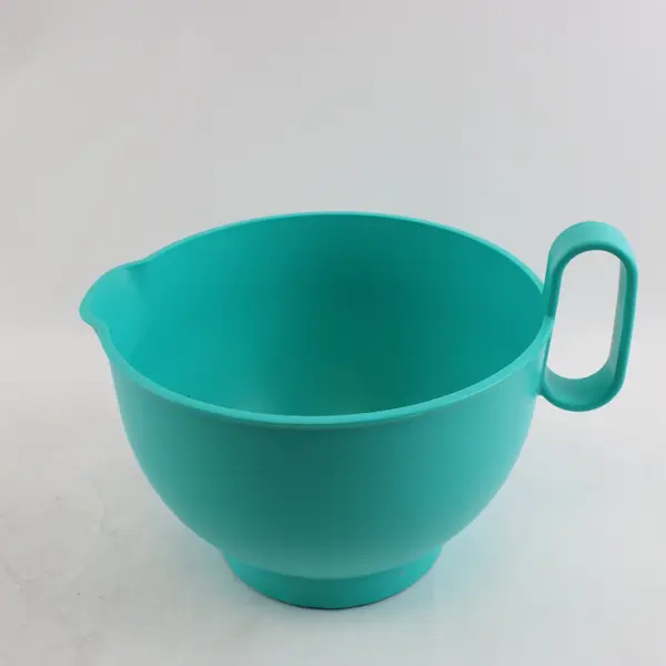 Pampered Chef Kids Large Teal Mixing Batter Bowl #1472 Handle Spout