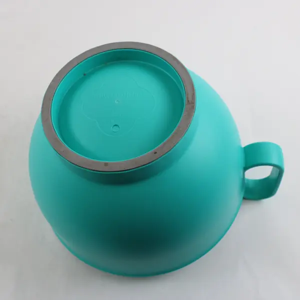 Pampered Chef Kids Large Teal Mixing Batter Bowl #1472 Handle Spout