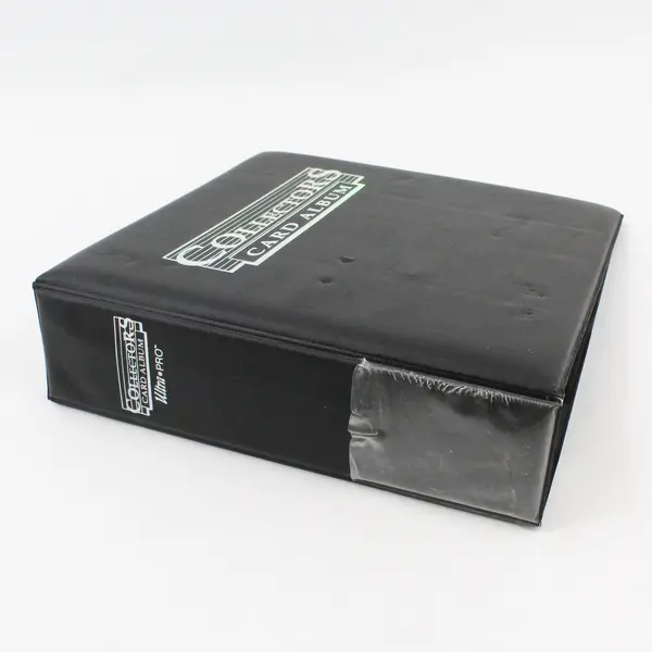 Ultra PRO 3-Inch Collector Card Album Binder Black 3-Ring Sports Trading Cards