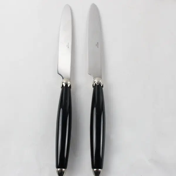 Lot of 3 Mikasa Country Living Ebony 5-Piece Place Settings 15 Pieces