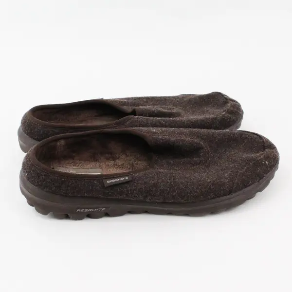 Skechers GOwalk Women's Slip-On Walking Shoes Dark Brown Size 8