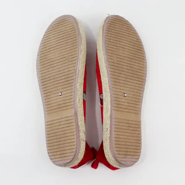 Portland Trail Blazers Women's Red Slip-On Shoes Size 7