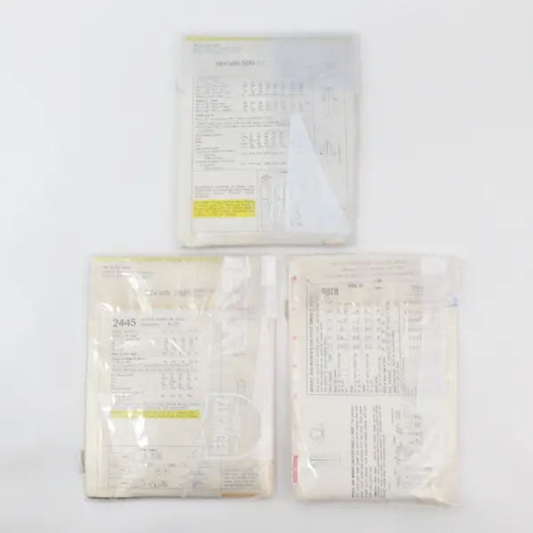 Lot of 3 Sewing Patterns McCall's/Simplicity 3126-14 N/2445-14/36 6978-14/34