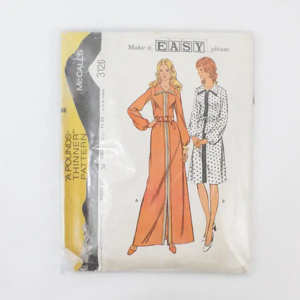 Lot of 3 Sewing Patterns McCall's/Simplicity 3126-14 N/2445-14/36 6978-14/34