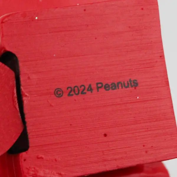 2024 Hallmark Peanuts Snoopy Lying on Red Doghouse Resin Ornament 2.75"