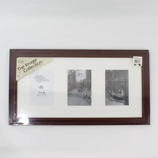 North American Enclosures Image Collection Handcrafted 3 Photo Frame 22x12