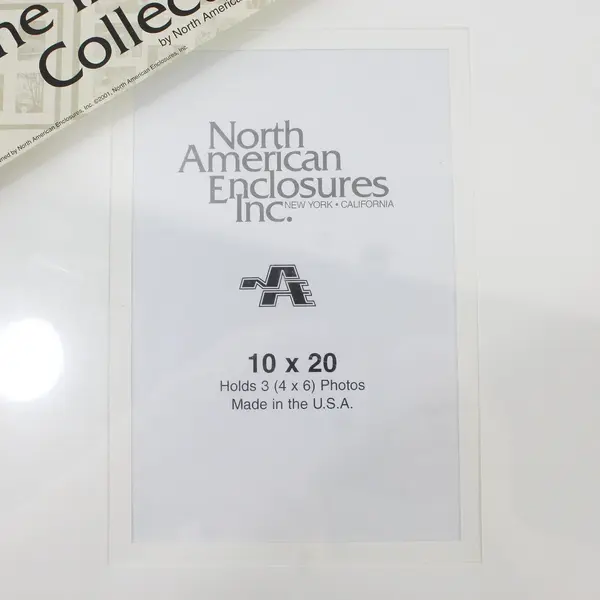 North American Enclosures Image Collection Handcrafted 3 Photo Frame 22x12