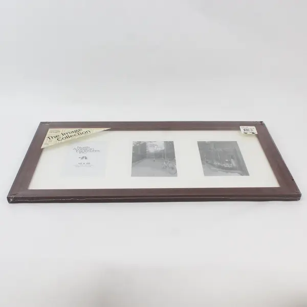 North American Enclosures Image Collection Handcrafted 3 Photo Frame 22x12