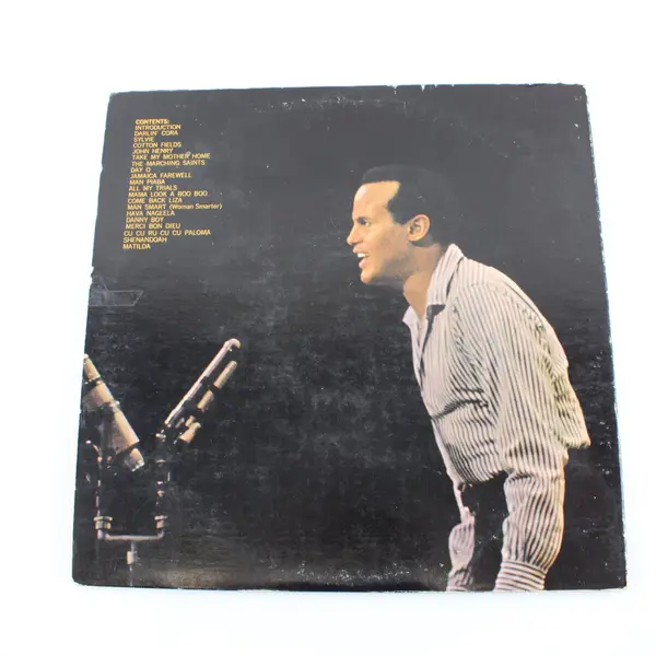 Harry Belafonte At Carnegie Hall 2LP RCA Victor Vinyl Scratched Untested