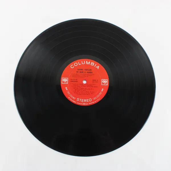 Barbra Streisand My Name Is Barbra Vinyl LP 1965 CS 9136