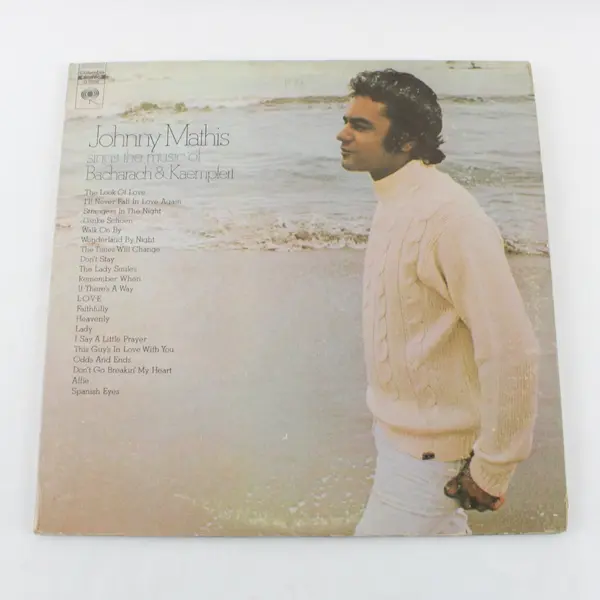 Johnny Mathis LP The Music of Bacharach & Kaempfert