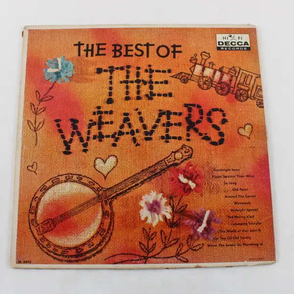 The Weavers The Best Of Vinyl LP Decca DL 8893 Folk