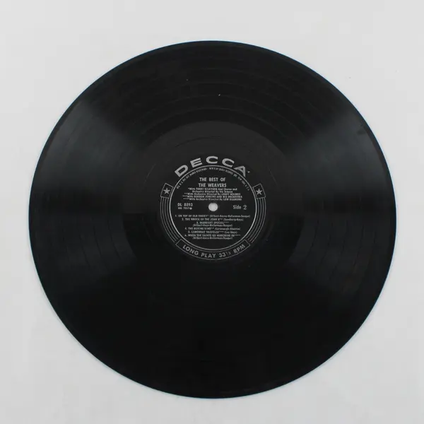 The Weavers The Best Of Vinyl LP Decca DL 8893 Folk