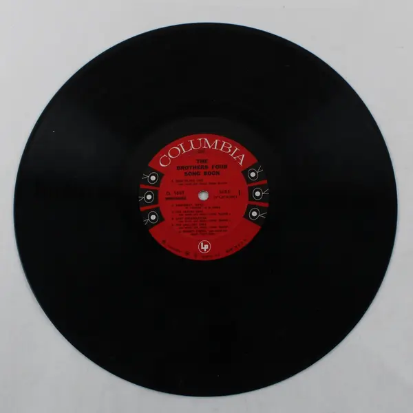 The Brothers Four Song Book LP Columbia CL 1697 Record CS 8197 Jacket