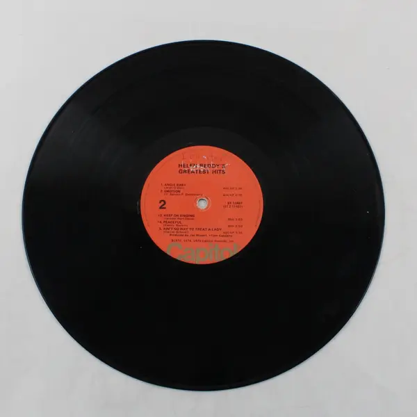 Helen Reddy's Greatest Hits LP Vinyl Record 1975 Capitol ST-11467