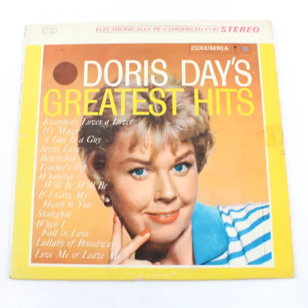 Doris Day Greatest Hits CS 8635 Columbia 1960 LP Stereo Vinyl